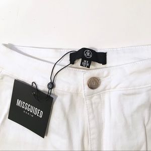 NWT High waisted white skinny jeans